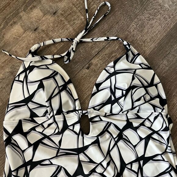 Robert Graham Break the Ice One Piece Swimsuit- Size 16 - Picture 4 of 9